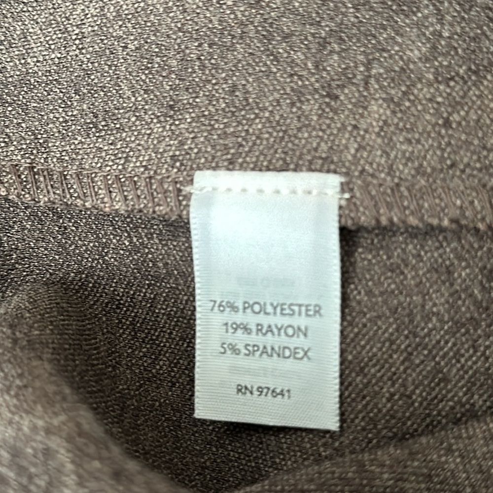 NWT JJill tweed look comfortable knit trousers - Picture 6 of 9